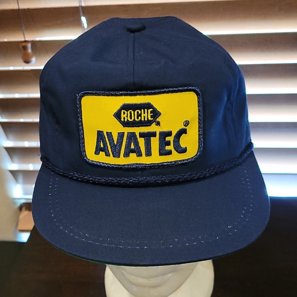 Vintage K Brand USA leather strap Roche Avatec patch